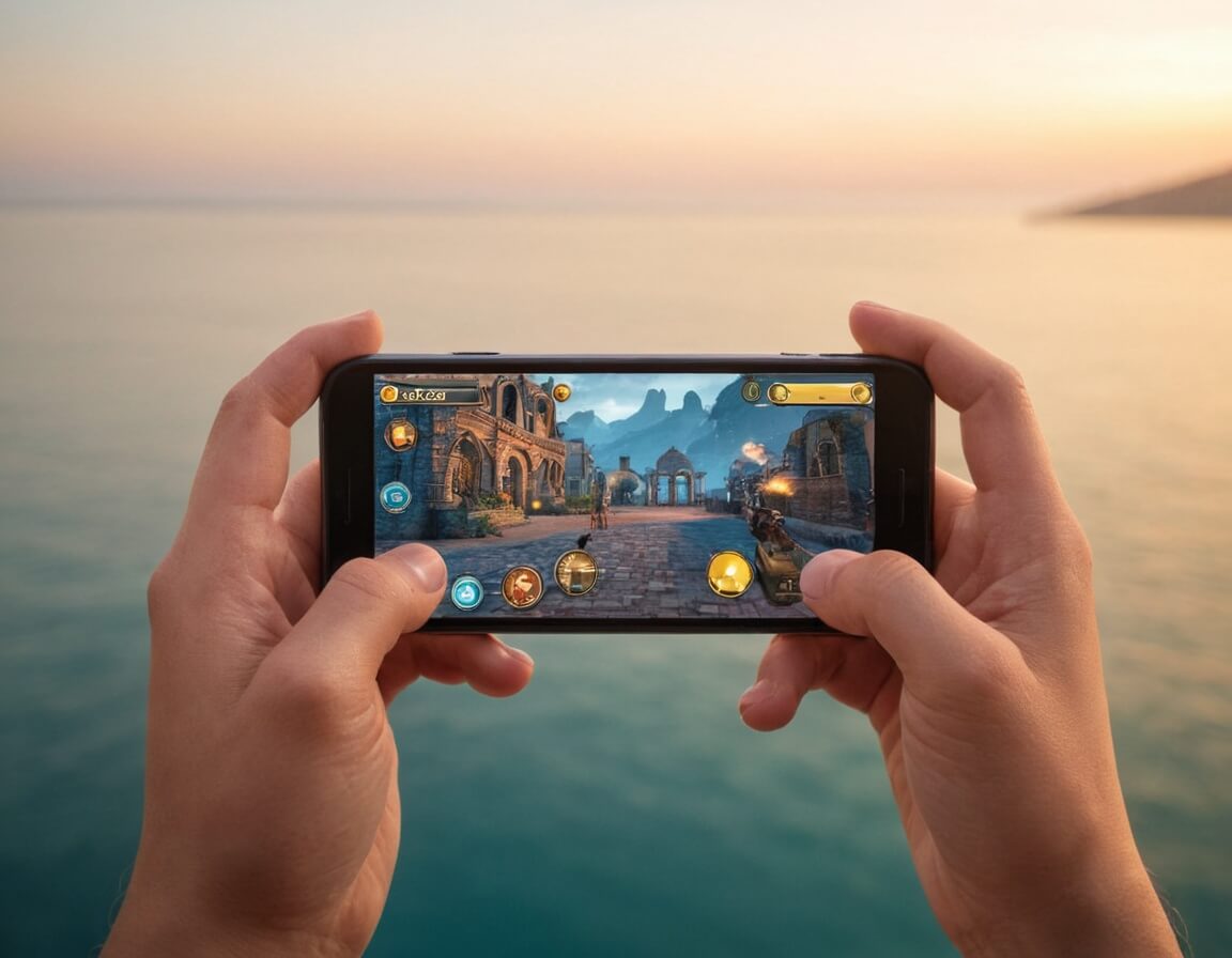 Visual storytelling image depicting EK7's service impact on Indian mobile gaming landscape
